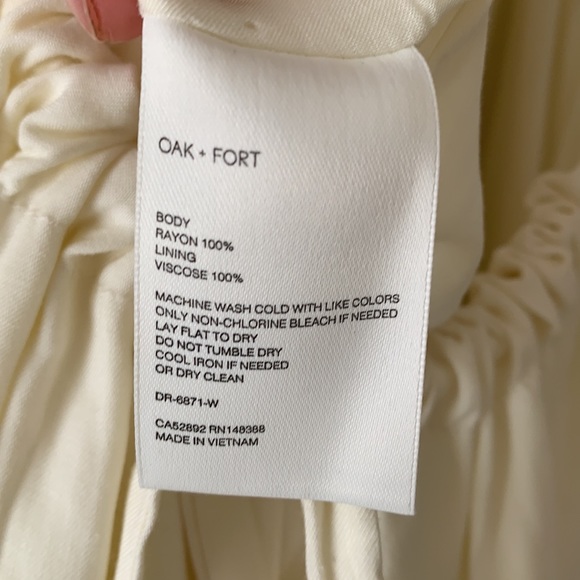 WHITE Oak & Fort A-line Mini Dress - Picture 6 of 7